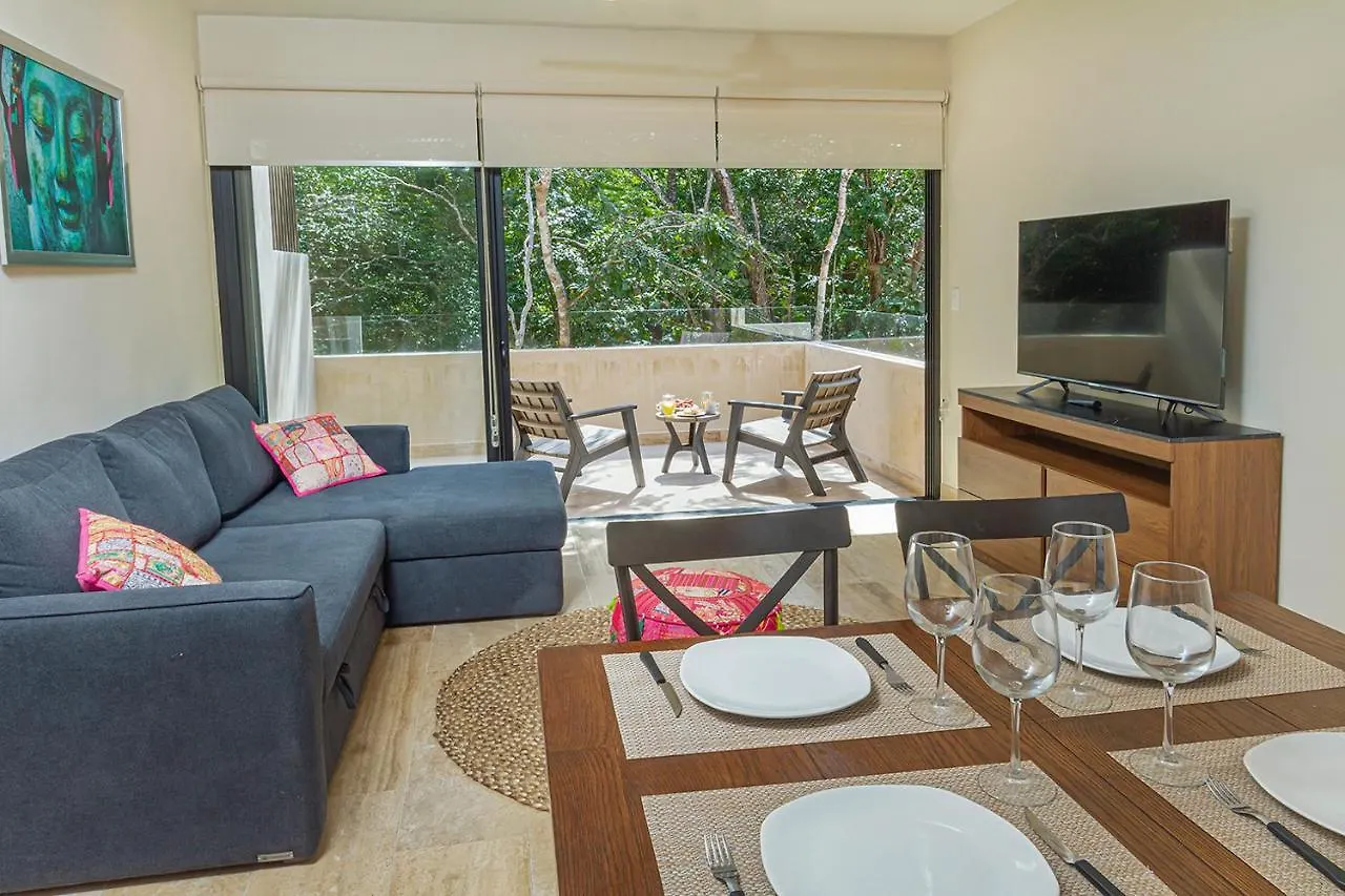 Apartmán Condominio Paramar Viva En Aldea Zama Tulum